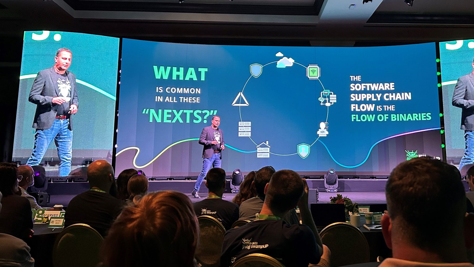 JFrog developer conference production photo 9